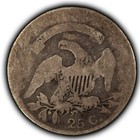 1818 25c Draped Bust Silver Quarter - Tough Early Us Coin - Sku-z6046