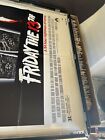 1980 Friday The 13th Original Theatre One Sheet Movie Poster Folded 27x41