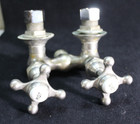 Antique Clawfoot Tub Faucet Porcelain Hot   Cold Knobs