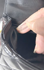 Newchanel Black Makeup Bag Chain Crossbody Cosmetic Bag Vip Limited Gift Gold