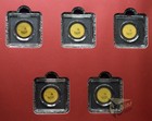 Queen Elizabeth Ii Set In Gold 5 X 1 1000 Oz 999 Gold Coins 12 Dollars Liberia