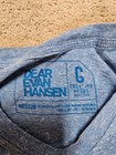 Dear Evan Hansen Light Blue Tshirt Tee Adult Medium   100  Cotton 