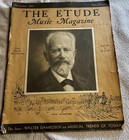 Vintage The Etude Music Magazine Lot Of 2 1937  1 1938 From Rare Music Magazine