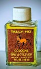 Vintage 1970s Lander Co Tally Ho Cologne 4oz Glass Bottle Rare Estate Find Nos 