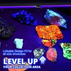 Sayitwill 365nm Black Light Bar 15w 1ft  Uv Blacklight Strip For 1 Ft 