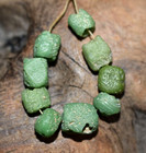Rare Ancient Glass Excavated Dig Beads Afghanistan Trade Circa 1000 Years Old