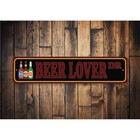 Beer Lover Doctor Street Sign Man Cave Wall Decor Aluminum Metal Plaque