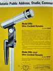 Vintage 1960s Astatic 810-s Dynamic Cardioid Microphone W Extras Shure 545s 545