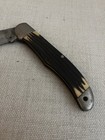 Vintage Queen Cutlery Co Model 44   Bone Handle Folding Knife With 4   Blade 