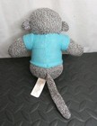 Dan Dee Sock Monkey Plush Blue Sweater Heart 10 