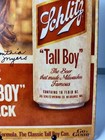 Schlitz Beer Malt Liquor Metal Sign Cynthia Myers - New With Defects Read Read