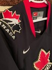 New Vtg Nike Official Team Canada Hockey Jersey Iihf Mens Xl Olympic Black Nwot