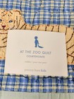 Pottery Barn Kids At The Zoo Quilt Toddler Crib 36x50 W  1 Sham Animals Nos  06 