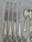 Vintage Rogers 1881  chippendale  A 1 Silverplate 16 Pc  Silverware