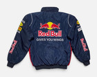 Adult F1 Vintage Racing Ebroidered Cotton Padded Red Bull Jacket