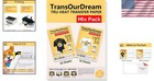 Dark   Light Fabrics Iron On Transfers  50 50 Sheets