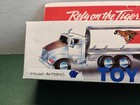 Vintage 1992 Exxon Toy Tanker Truck Rely On The Tiger Lights   Sounds New