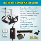 Hot Wire Foam Factory Reconditioned Pro 24-inch 3d Foam Cutting Table  k03dp