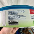 Diaper Genie 2 Pack Playtex Baby Refills 270 Capacity Odor Lock Antibacterial