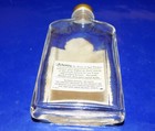 Vintage Miniature Schenley Blended Whiskey Glass Bottle - 4  Tall W shaker Lid