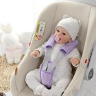 Baby Car Seat Strap Covers  3 Piece Soft Car Seat Strap Shoulder Pads For Bab   