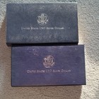 1991-s Uso 50th Anniversary Commemorative Proof Silver Dollar Box   Coa Ogp