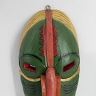 African Tribal Mask Wood Hand Carved Vintage Wall Hanging Made In Indonesia