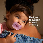 Baby Pacifier   6-18 Months   Includes Sterilizing Case   2-count   Soft Silicon