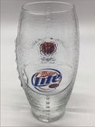 Chicago Bears Nfl Bear Logo Miller Lite Football Shaped Beer Glass