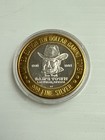Sam s Town Casino Chip Gaming Token Ten Dollar 999 Fine Silver Las Vegas Nevada 