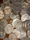 One Washington Quarter 90  Silver Full Dates 1932 - 1964