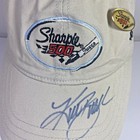 Vintage Kurt Busch Sharpie 500 Signed Autographed Hat Cap With Pin Nascar