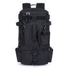 Fishing Tackle Backpack With Rod Holder Lightweight Large Outdoor Waterproof