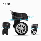 4pcs set Replacement Luggage Suitcase Wheels Swivel Dual Roller Swivel Wheel