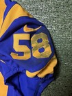Cory Littleton Los Angeles Rams 2018 Throwback Game Worn Used Nfl Jersey Psa Coa