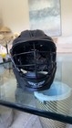 Matte Black Youth Xrs Pro Lacrosse Helmet With Magnets