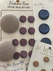 Vintage Collection Lot Retro La Mode La Chic Mix Button Cards Holland Japan Usa