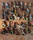 Vintage Barclay   Other Cowboys   Indians Lead Toys - Vintage Lot Of 35
