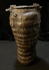 Fine Antique Japanese Meiji Bronze Vase -dragons -boxed -19th Century Art
