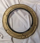 Vintage Brass Ship Porthole Round Nautical Hinged Window Good Glass