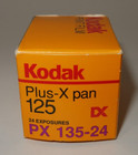 Vintage Kodak Plus X Pan 125 Px135-24 Film   New In Box  Exp  06 91