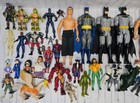 Mixed Random Vintage To Current Lot Of 30 Action Figure Dc   Tmnt   Batman