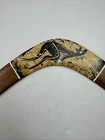 Australian Aboriginally Owned And Made Boomerang Hand Painted 