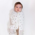 Happiest Baby Sleepea 5-second Swaddle - 100  Organic Cotton  Medium 12-18 Lb
