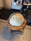 Vintage Replogle World Classic Series  16  Floor Chair-side Floor Stand Globe 