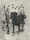 Vintage 1990s Black Lab Jerzeez Crewneck Tag Size Large Rare