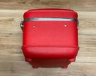 Vintage Red American Tourister Train Case Makeup Case With Mirror