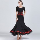 Adult Tango Waltz Modern Dance Dress Standard Ballroom Performance Long Dress