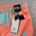 Nwt Rip Curl Swim Shorts Trunks Men s Xxl 16  Lined Drawstring Orange Green