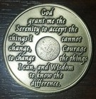 Alcoholics Anonymous 47 Year Recovery Coin Chip Medallion Medal Token Aa Bronze